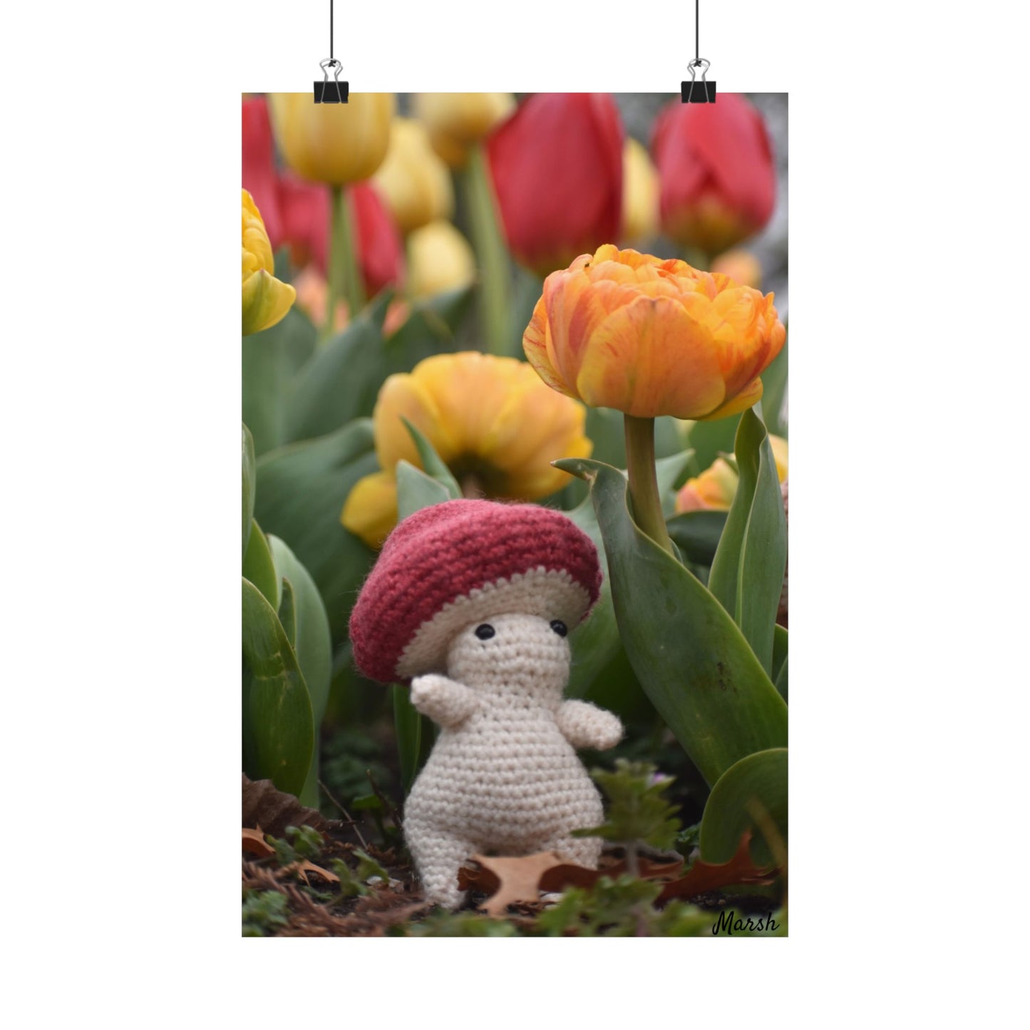 Tulip Tales Woolyshroom print