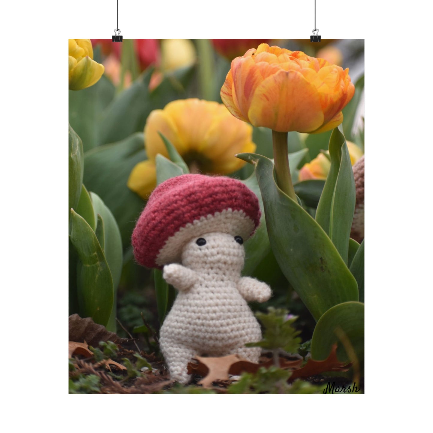 Tulip Tales Woolyshroom print