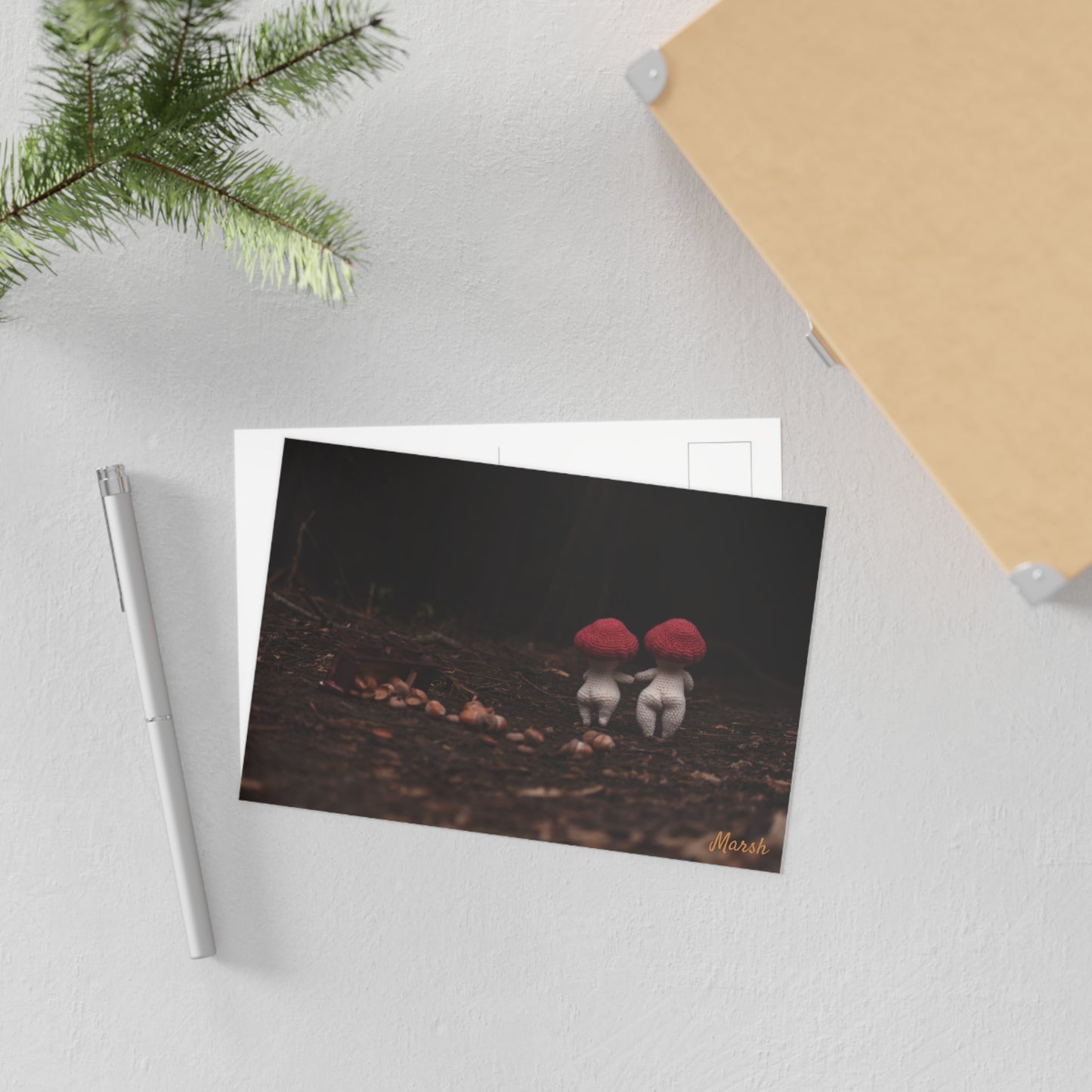 Hold My Hand- Woolyshroom Collection Postcards