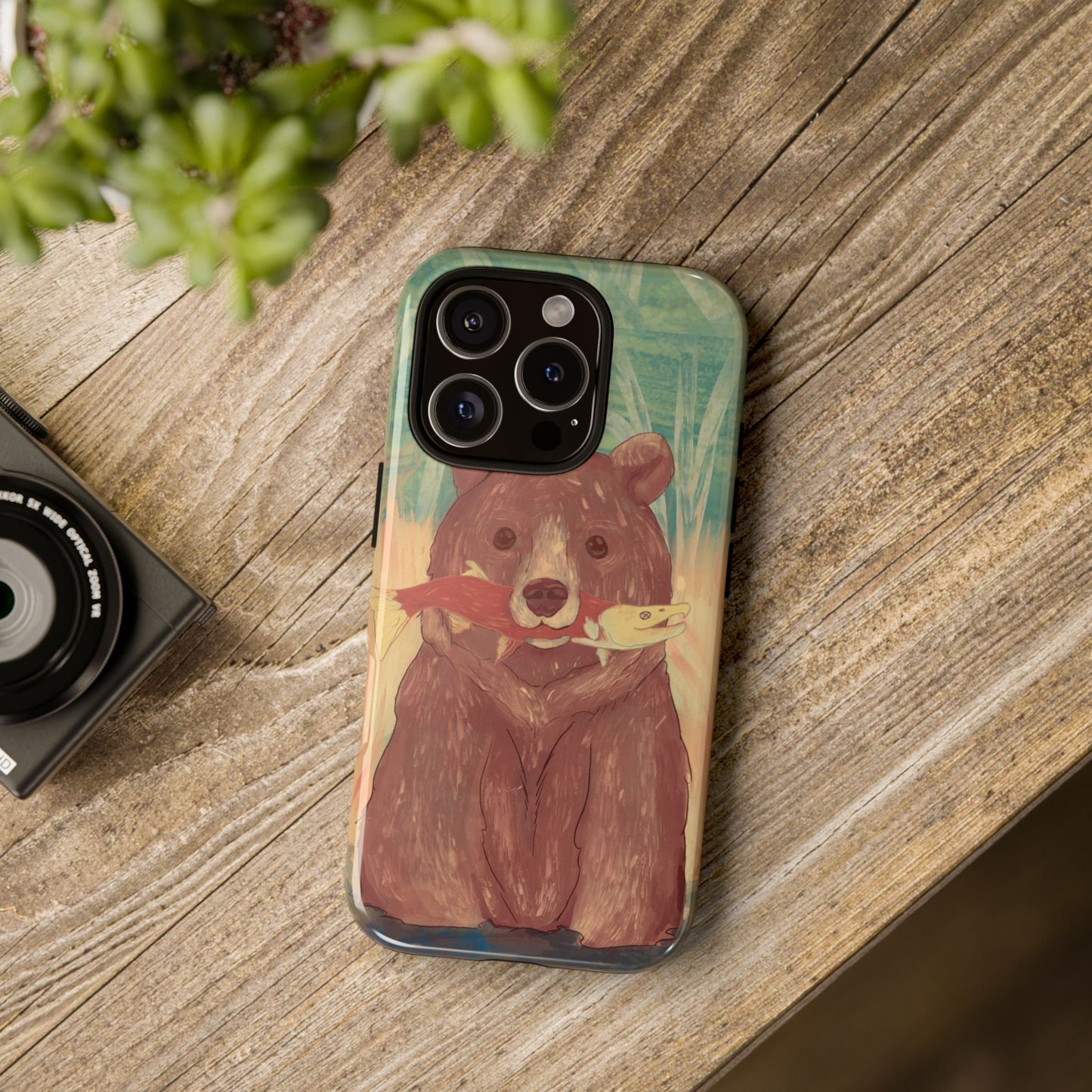 Fishing Bear Tough Case