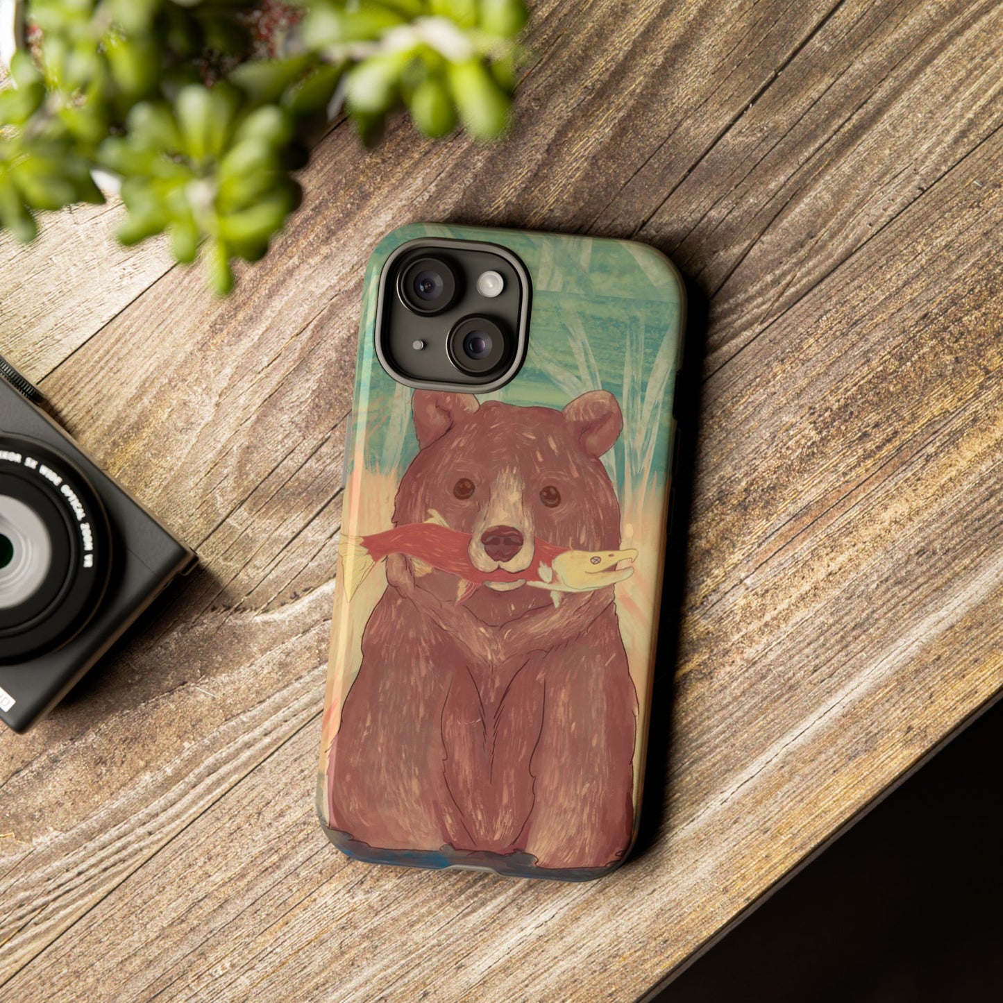 Fishing Bear Tough Case