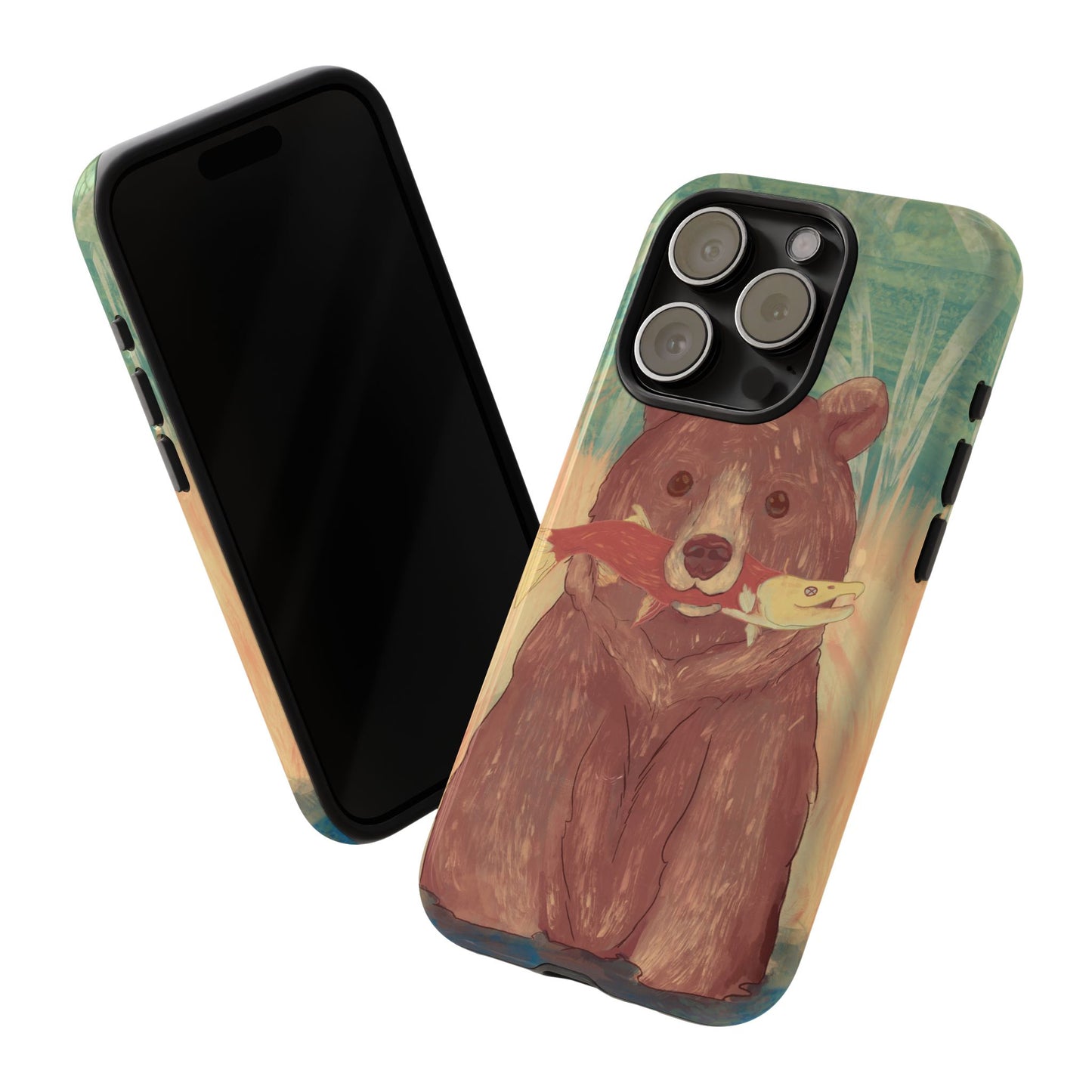 Fishing Bear Tough Case