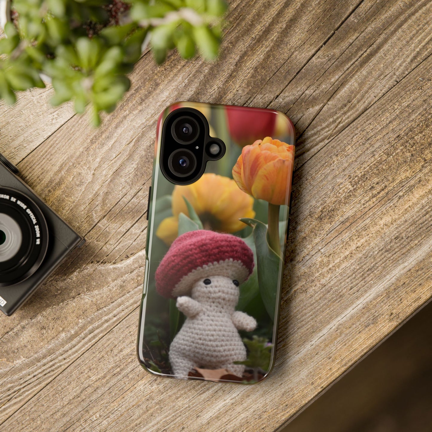 Woolyshroom Mushroom Tulip Tough Case