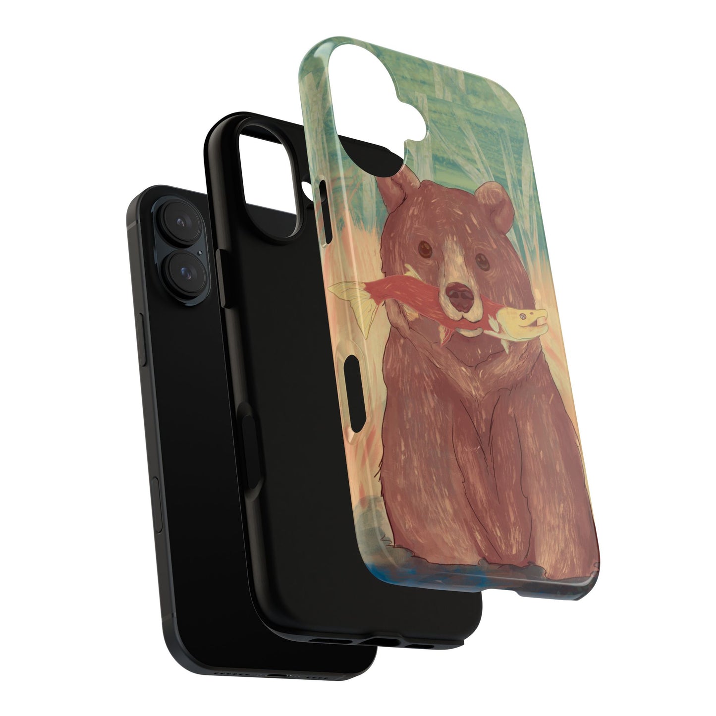 Fishing Bear Tough Case
