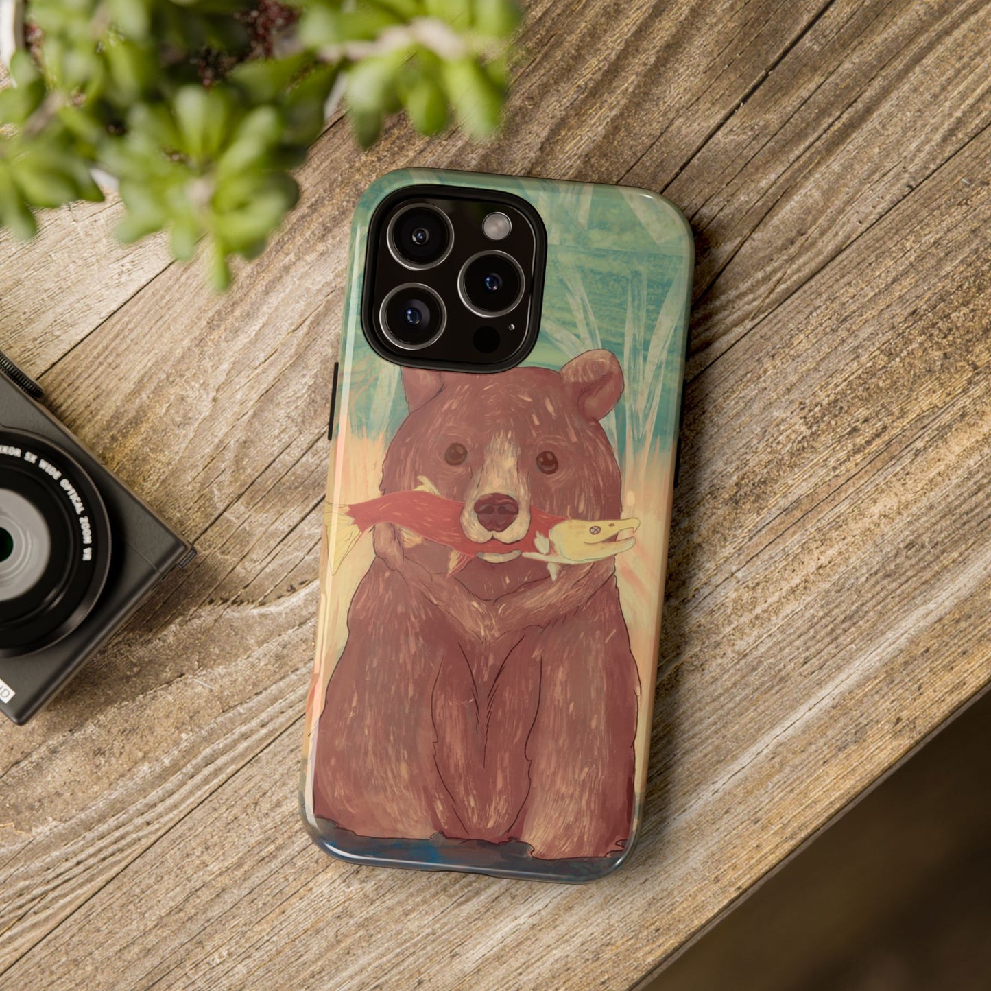Fishing Bear Tough Case