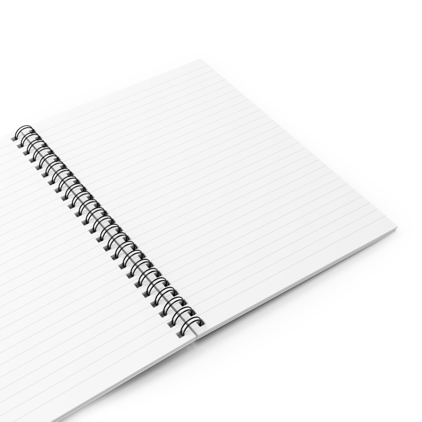 Forest Bunny Spiral Notebook - Ruled Line with Nature Scene