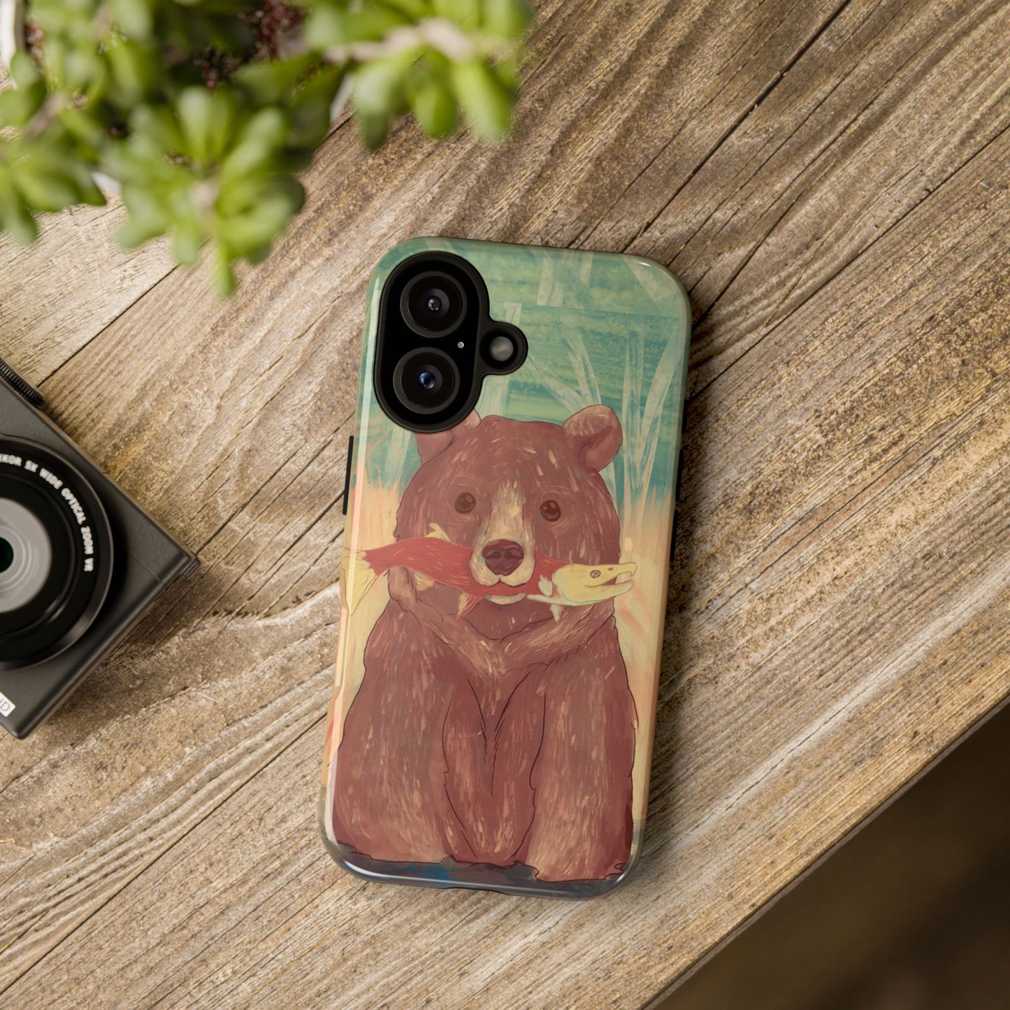 Fishing Bear Tough Case