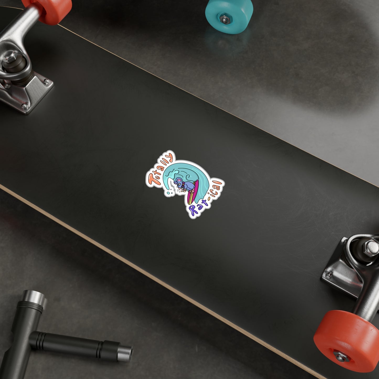 Totally Rat-ical Vinyl Decal