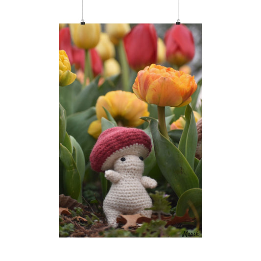 Tulip Tales Woolyshroom print