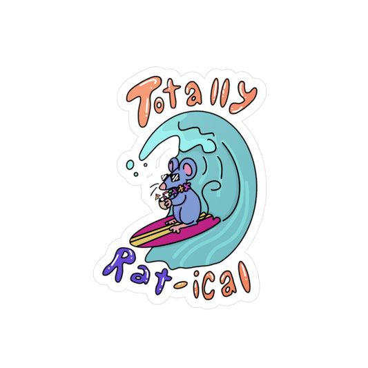 Totally Rat-ical Vinyl Decal