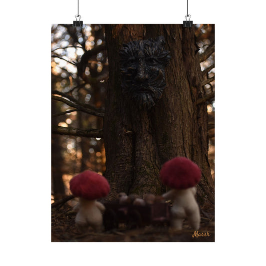 Delivery Woolyshroom Matte Print