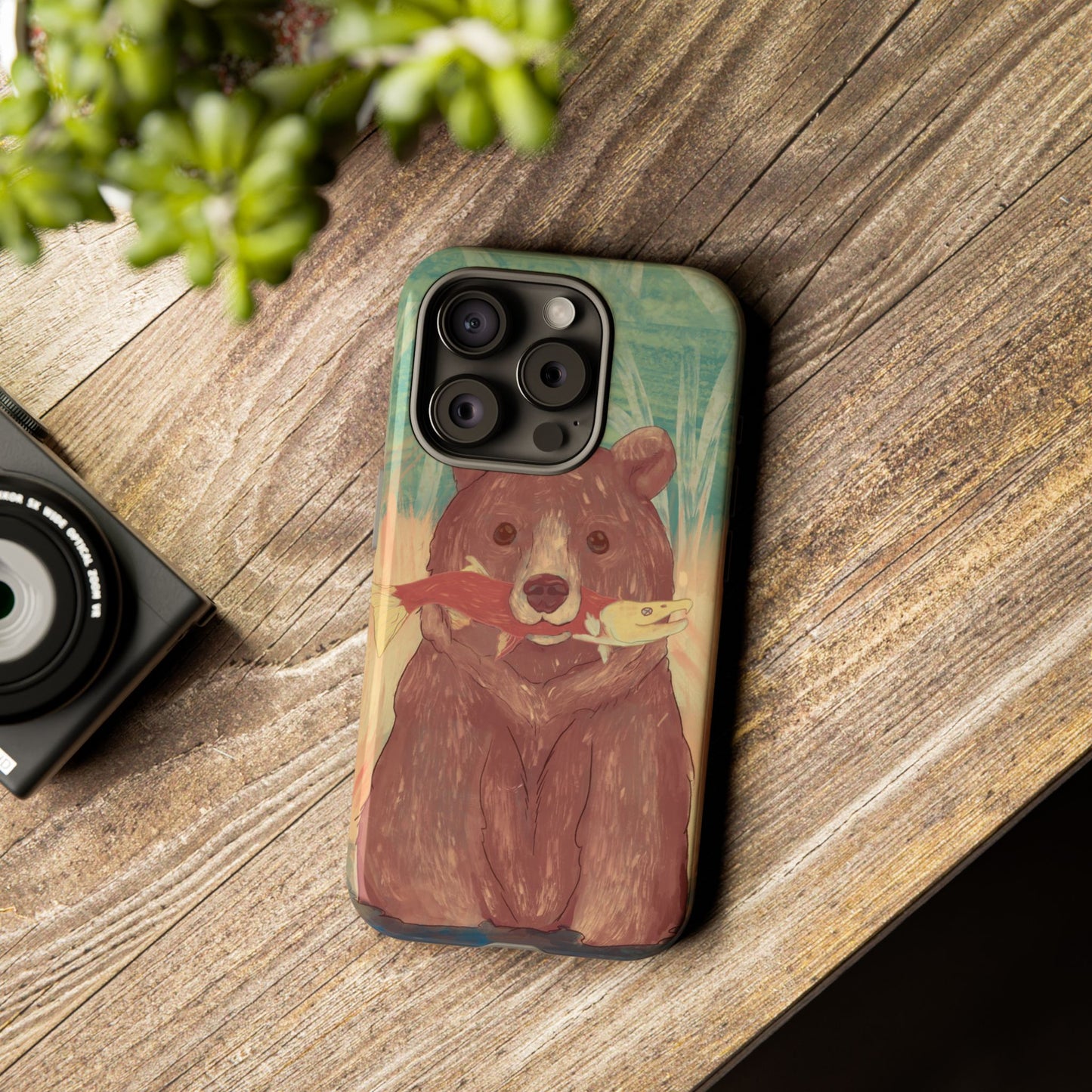 Fishing Bear Tough Case